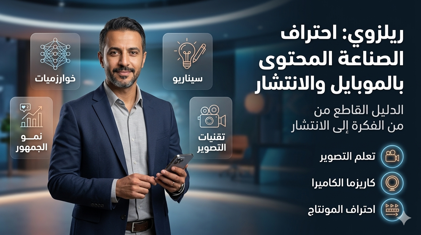 الدليل الشامل لاحتراف صناعة المحتوى والموبايل سينما